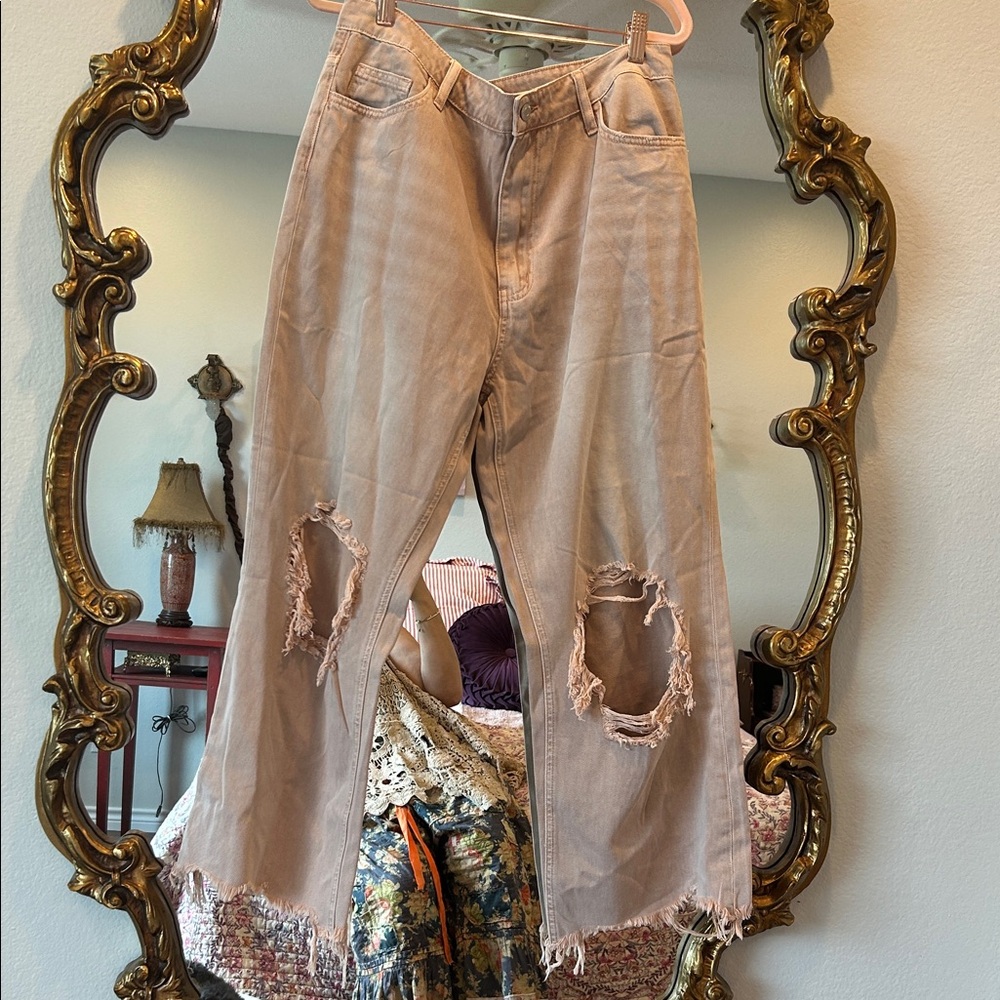 NWOT Vervet Blush Distressed High-Waist Women’s Jeans Sz 32